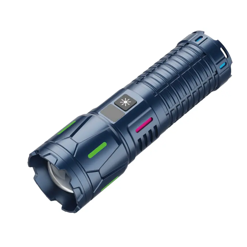100W LED Taktik Fənər USB Doldurulur